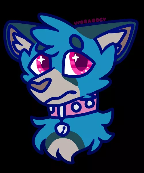 tried my hand at some thick lineart <3 art by me