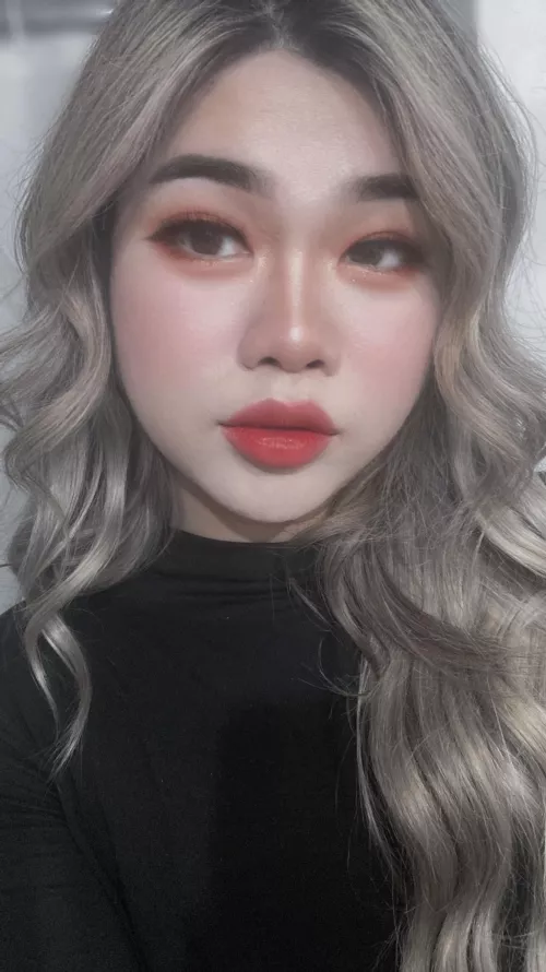 Trying to be cute 🥺👉👈