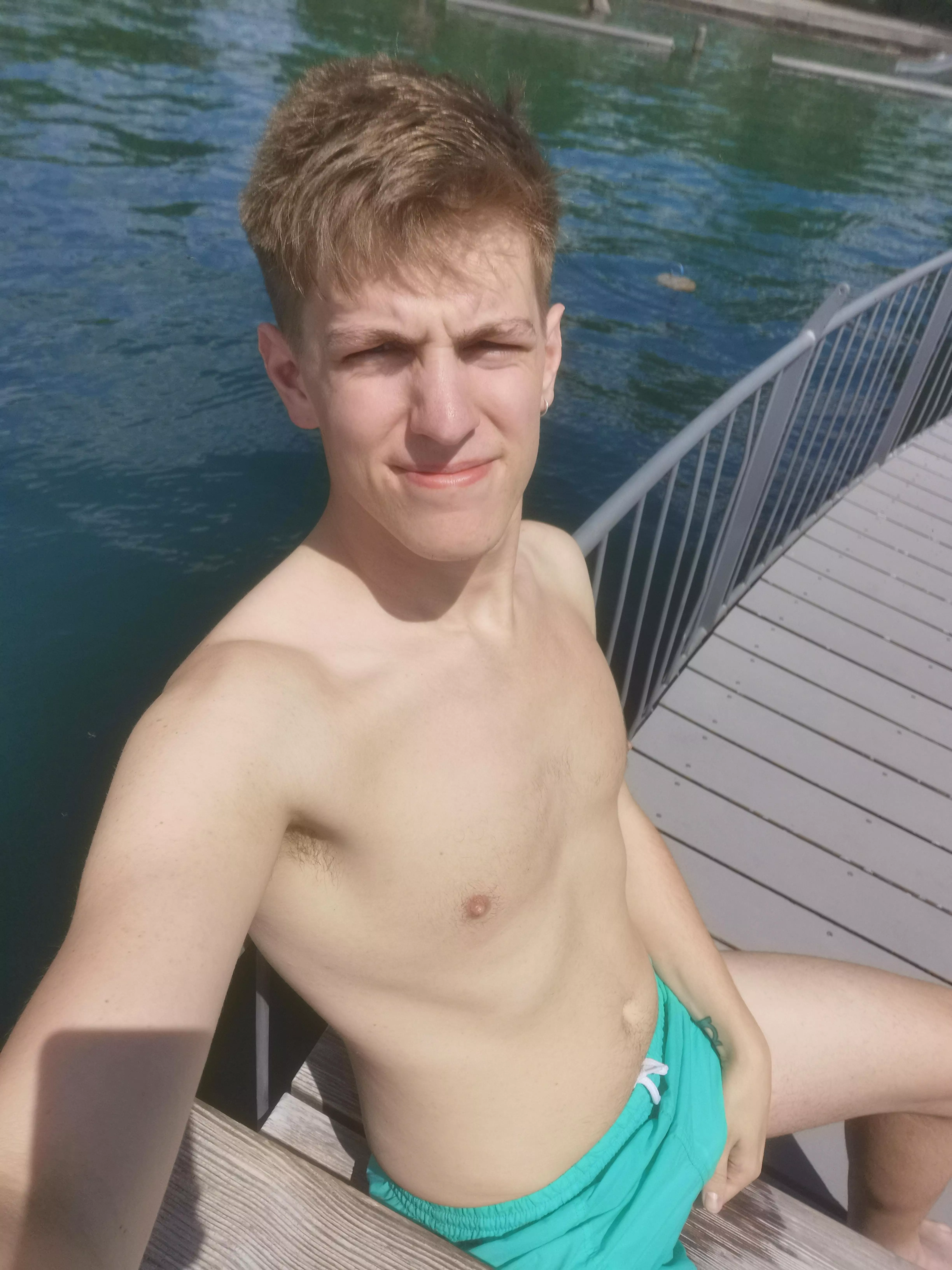 trying to catch some sun