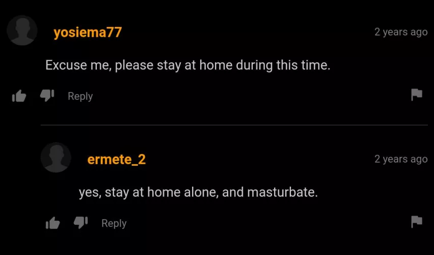 Two years later... No thanks, sir. No chance in hell to stay home.