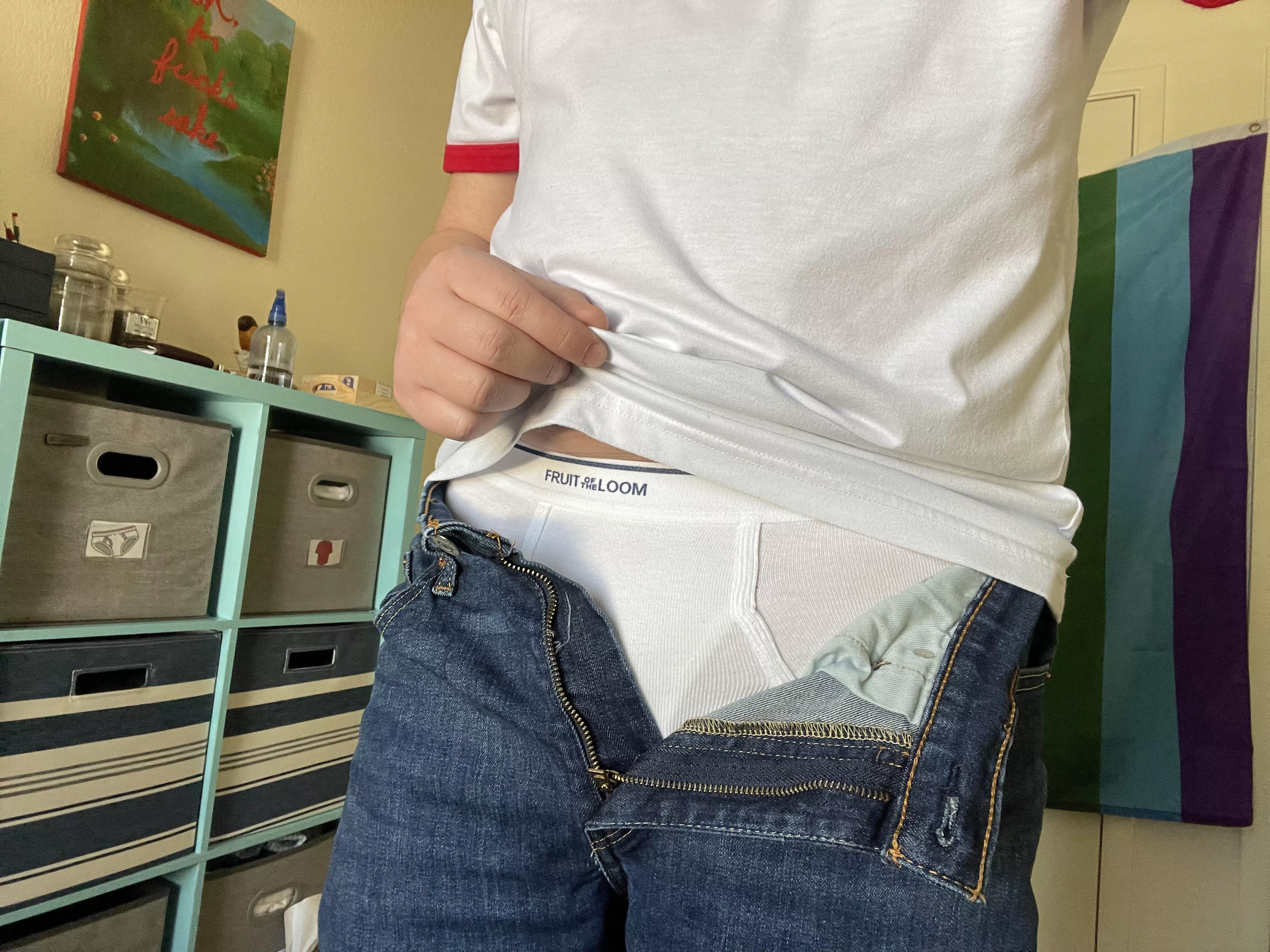 TWs are the only acceptable underwear for college boys