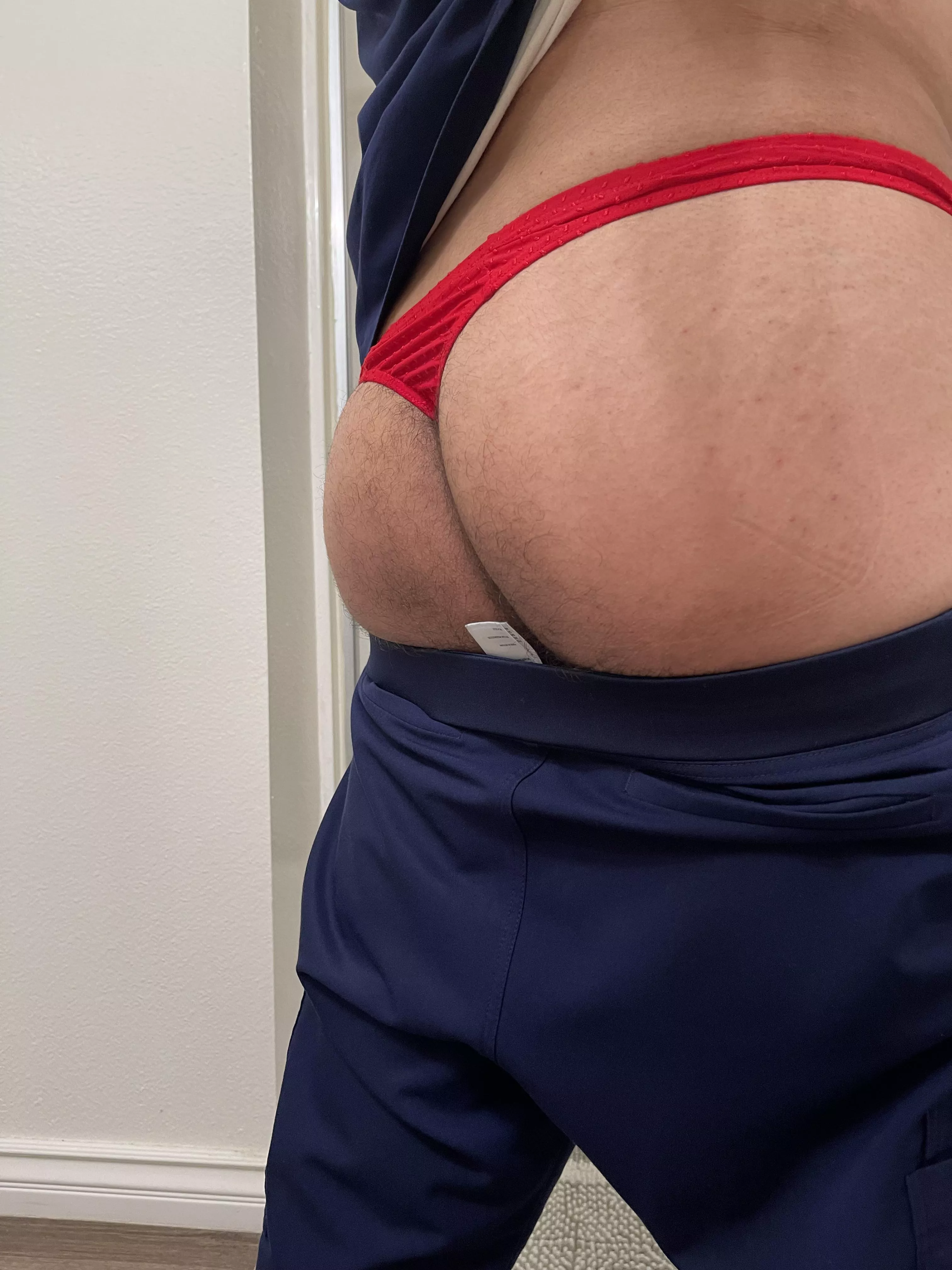 Underneath my scrubs