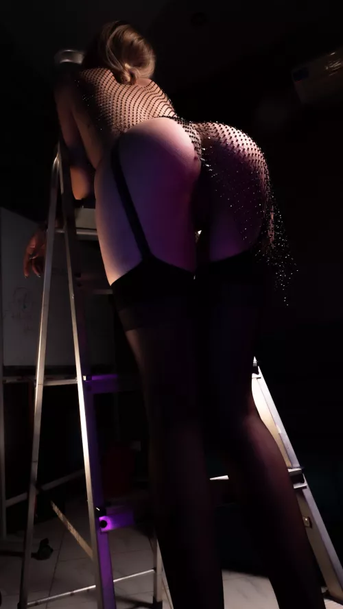 Wanna get in between my thick cheeks?