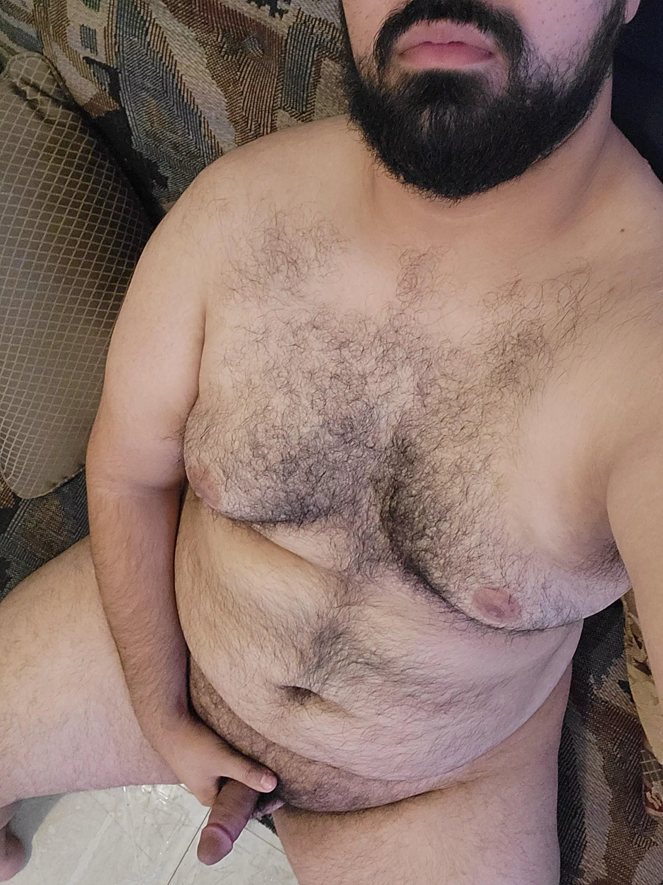 wanna ride my beard or dick 😈