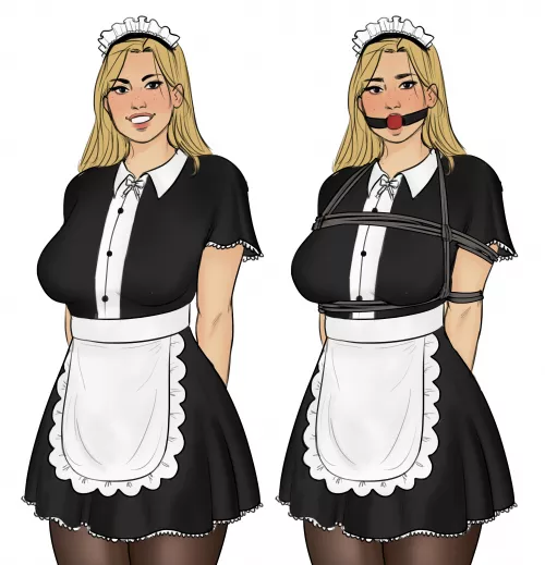 War Cleric Maid Bondage by The Smutty Rogue