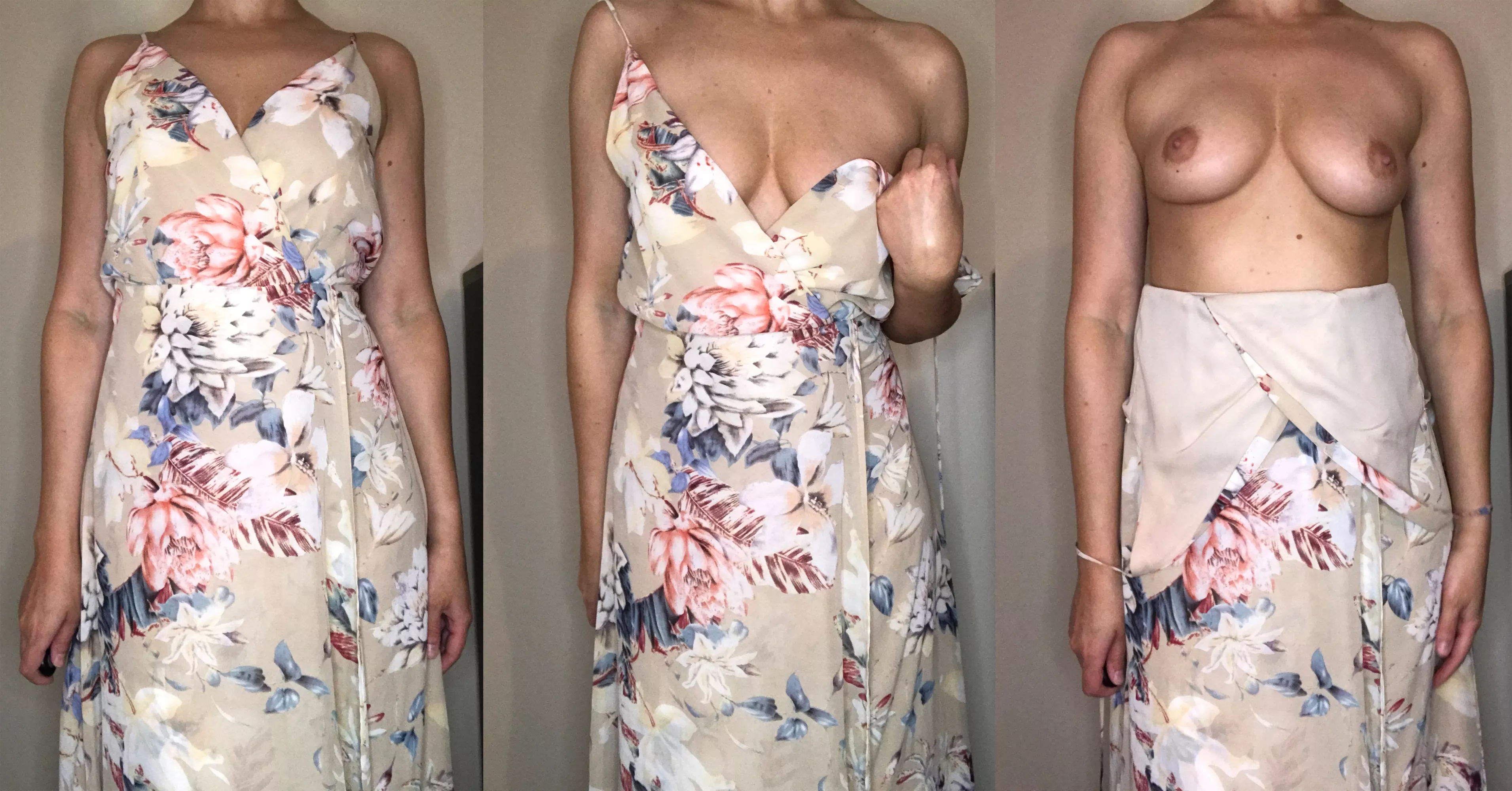 Warmer weather = Braless Sundress Days