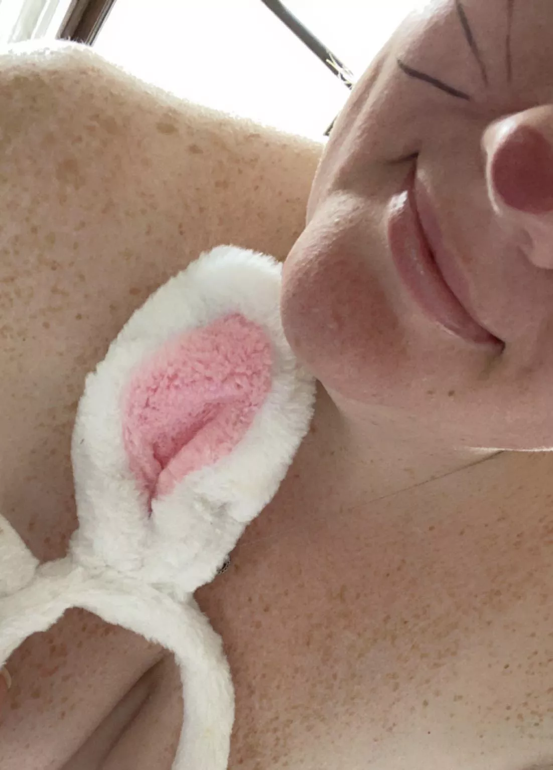 Was a good bunny for the day but now I’m ready for my carrot