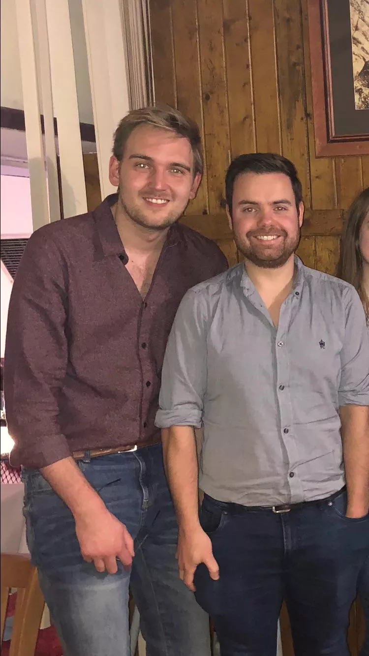 Was getting to the stage where I thought i’d be single forever, that was nearly 3 years ago now! I’m (right) a lucky boy.