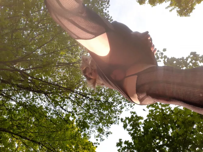 Was naughty outside 😏