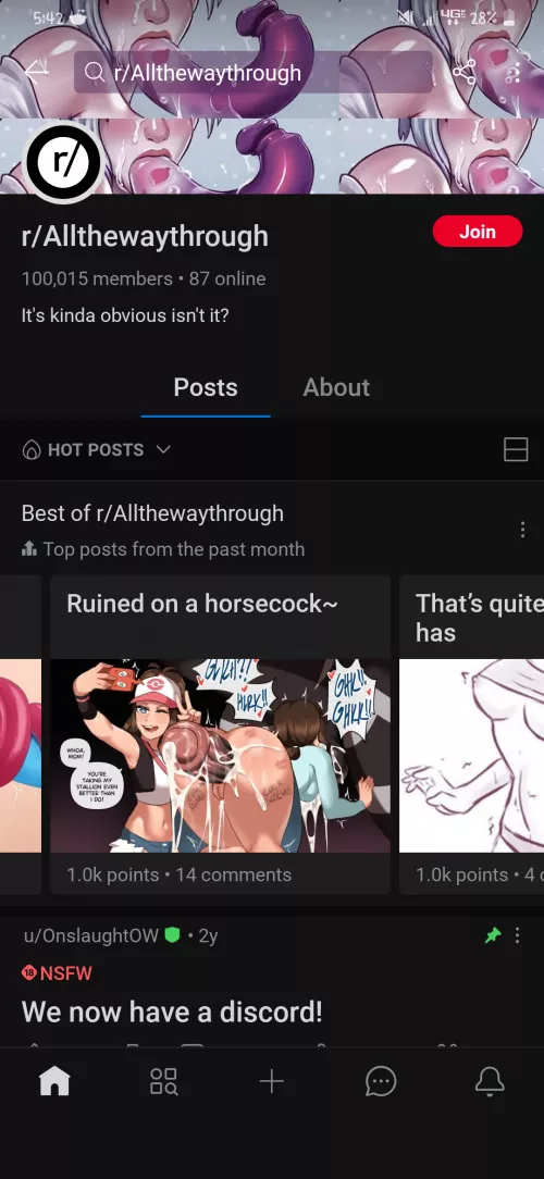 We did it boys 100k on the sub