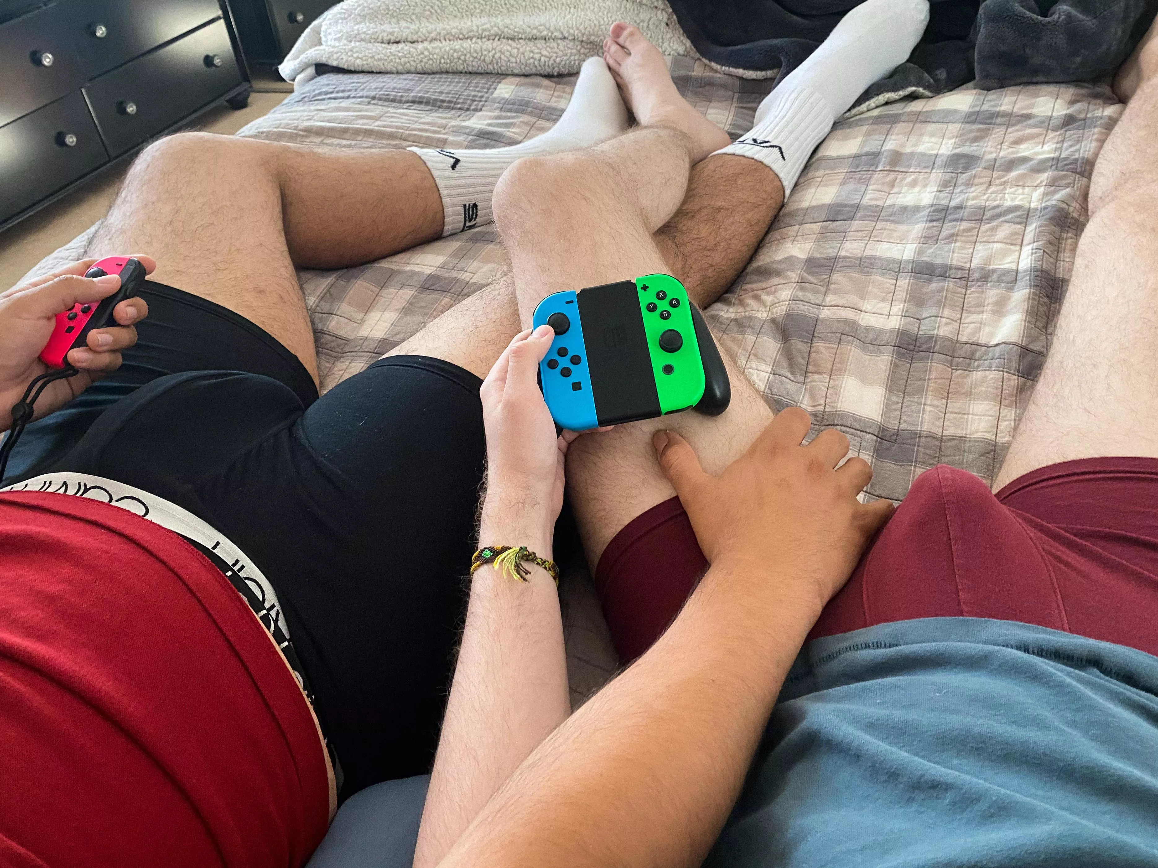 We got a couple extra joysticks if anyone wants to be player 3 😏