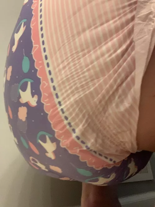 Wearing diapers always makes me want to be spanked