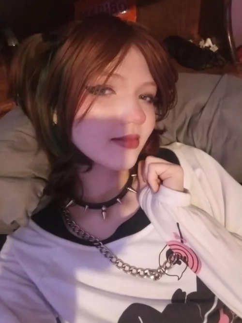 Wearing pigtails is nice