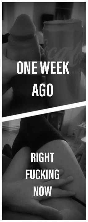 Well, good bye masculinity, only one way to cum now. Maybe I should stop doing photos and focus on my training 🙈