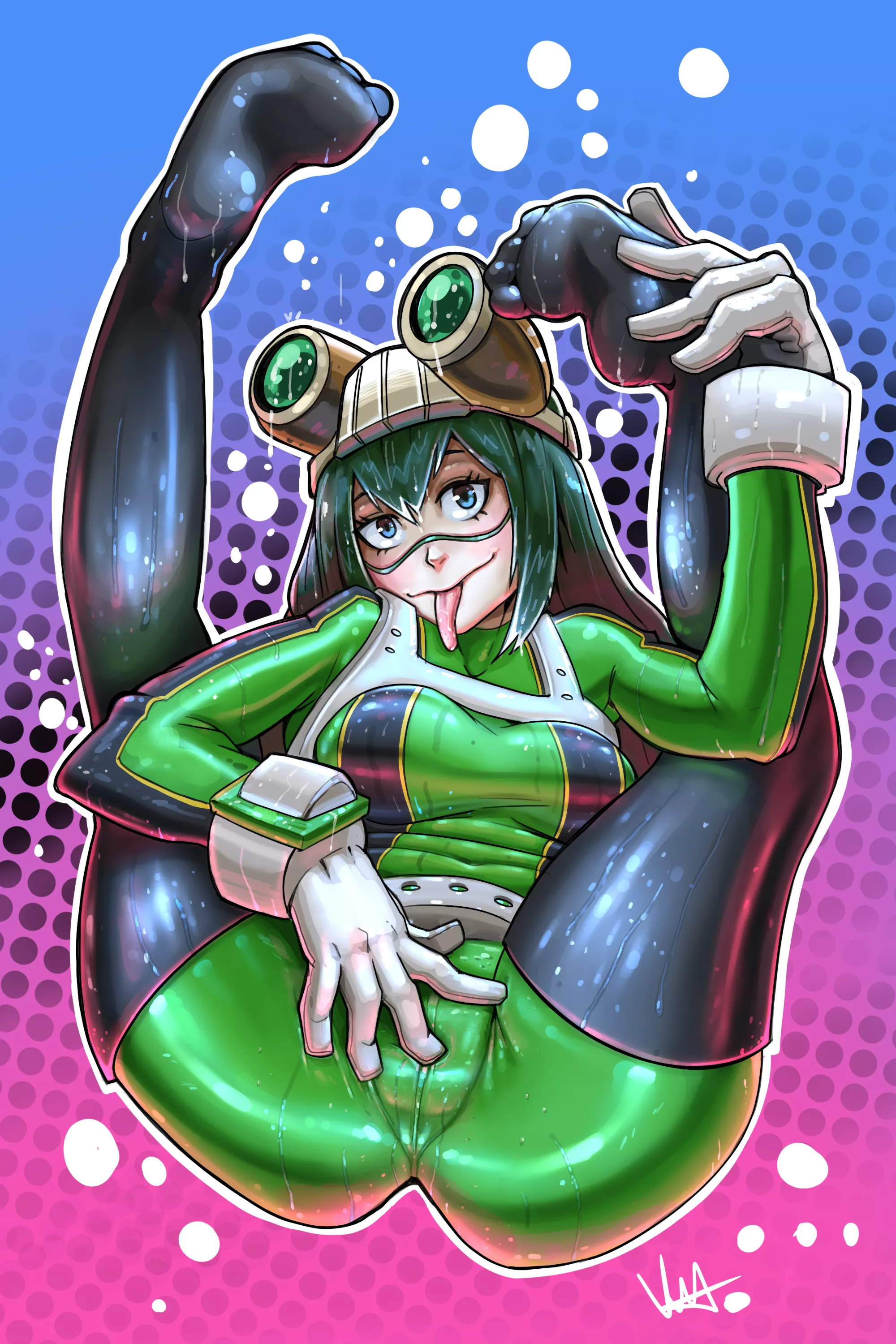Wet Tsuyu Asui!! (ViniTheProg)
