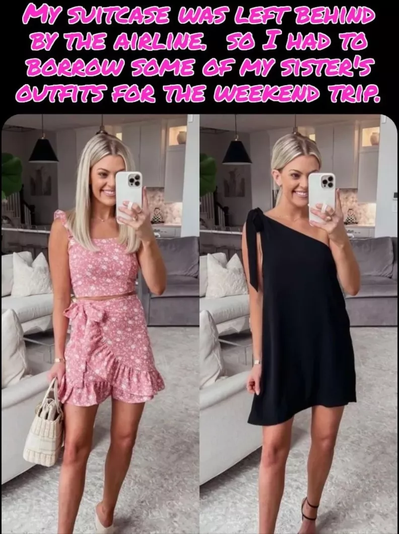 what do you mean, you've had my suitcase this whole tim