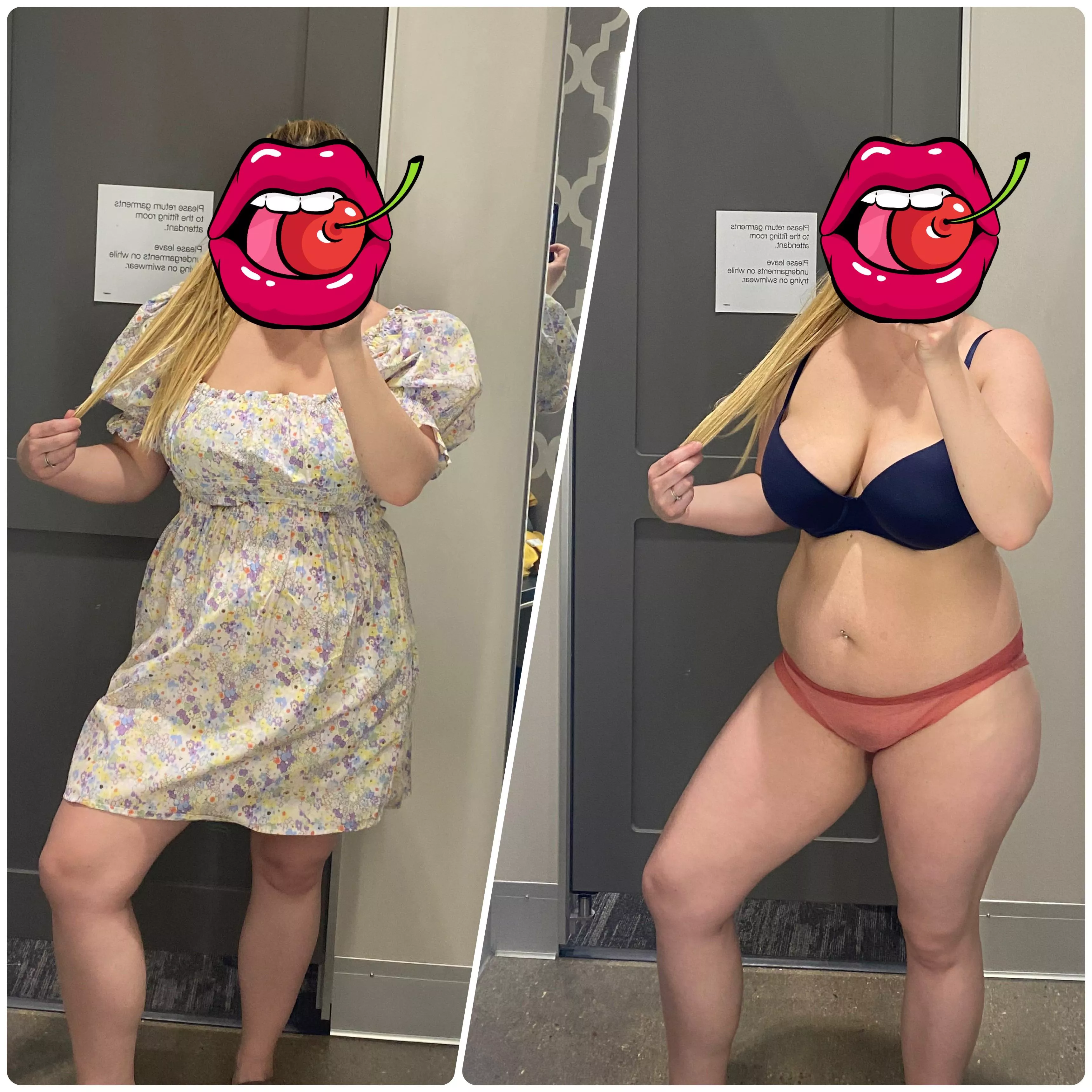 What good is a pretty dress if it ends up on your floor?