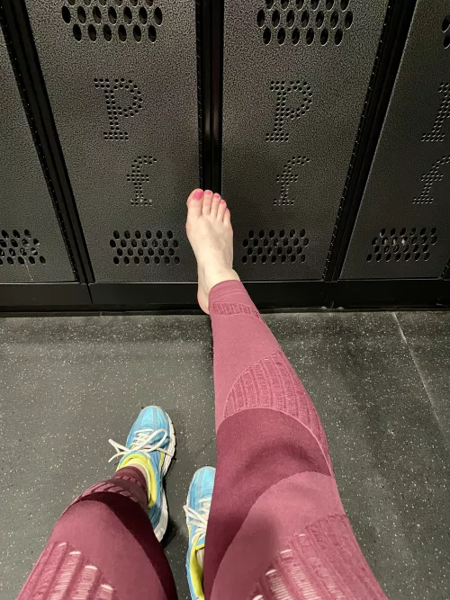 What I’m doing when I get weird looks in the locker room