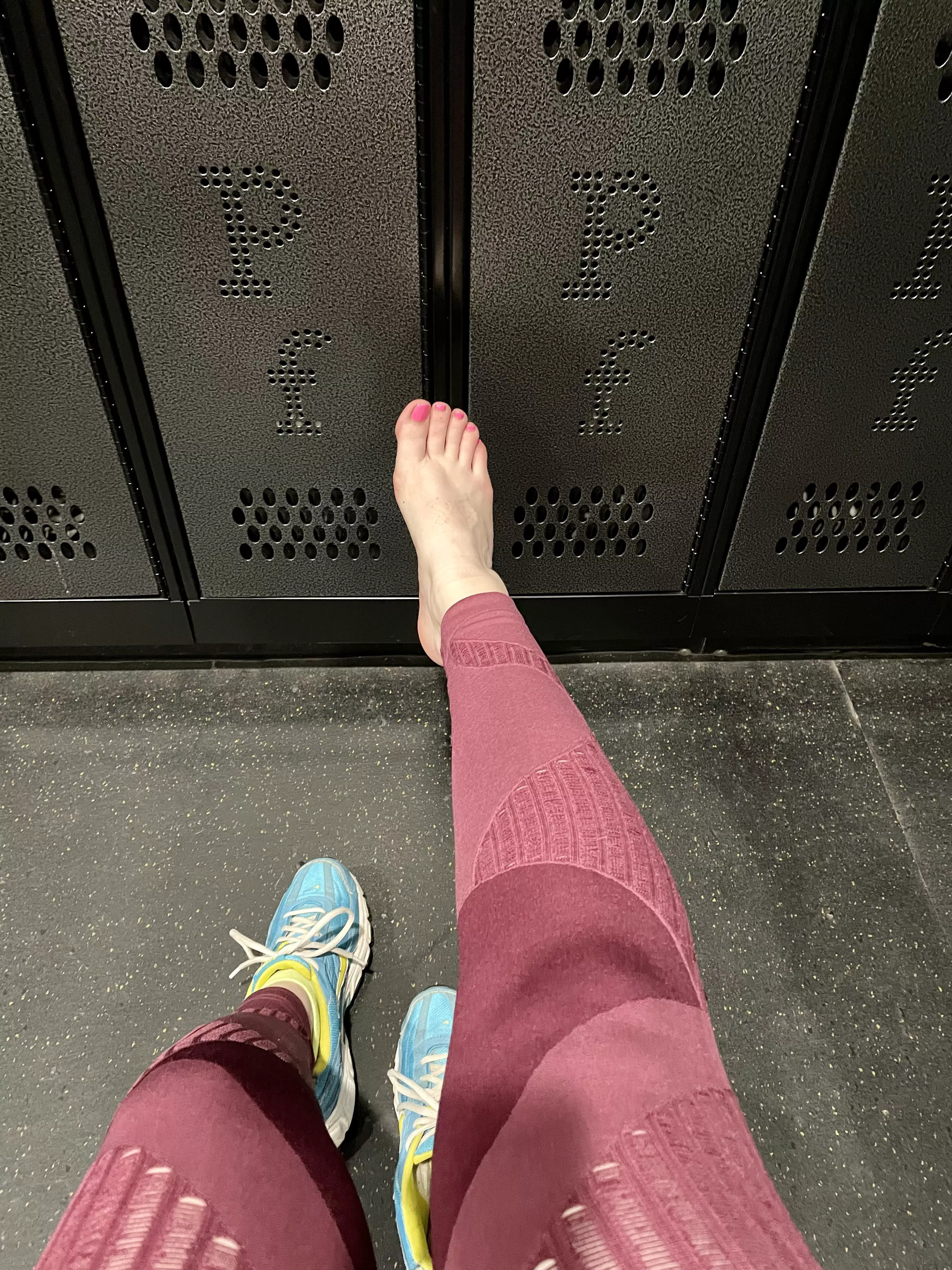 What I’m doing when I get weird looks in the locker room