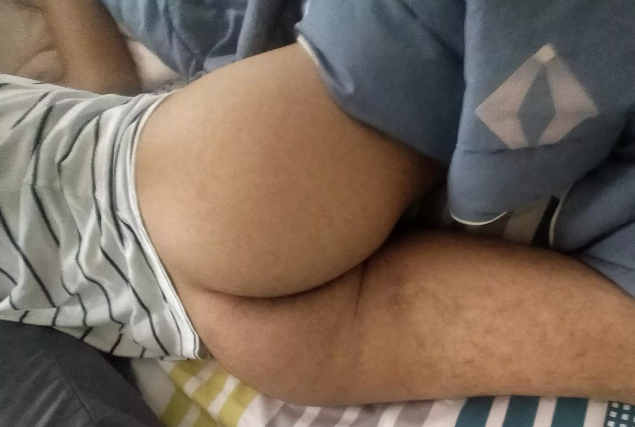 What will you do if you saw me in bed like this?