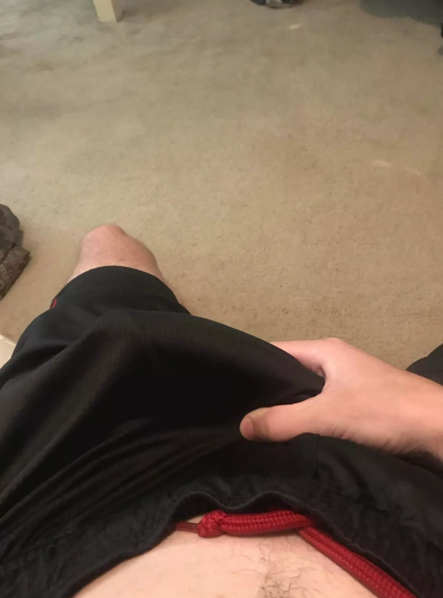 What would you do if you saw me walk by with this bulge? ;)