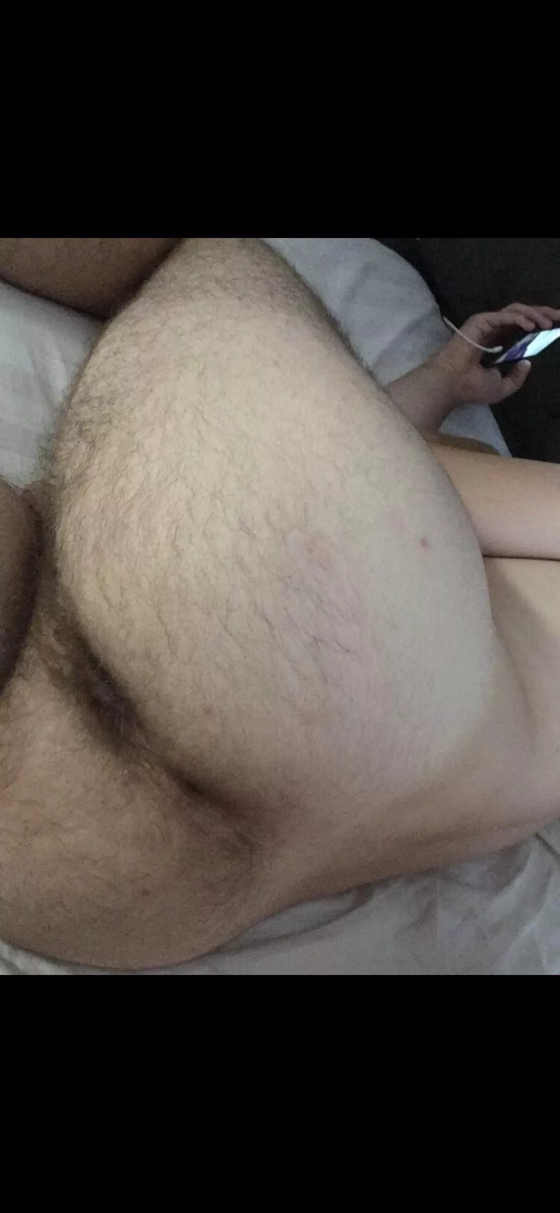 what would you do if you walked in on me like this?