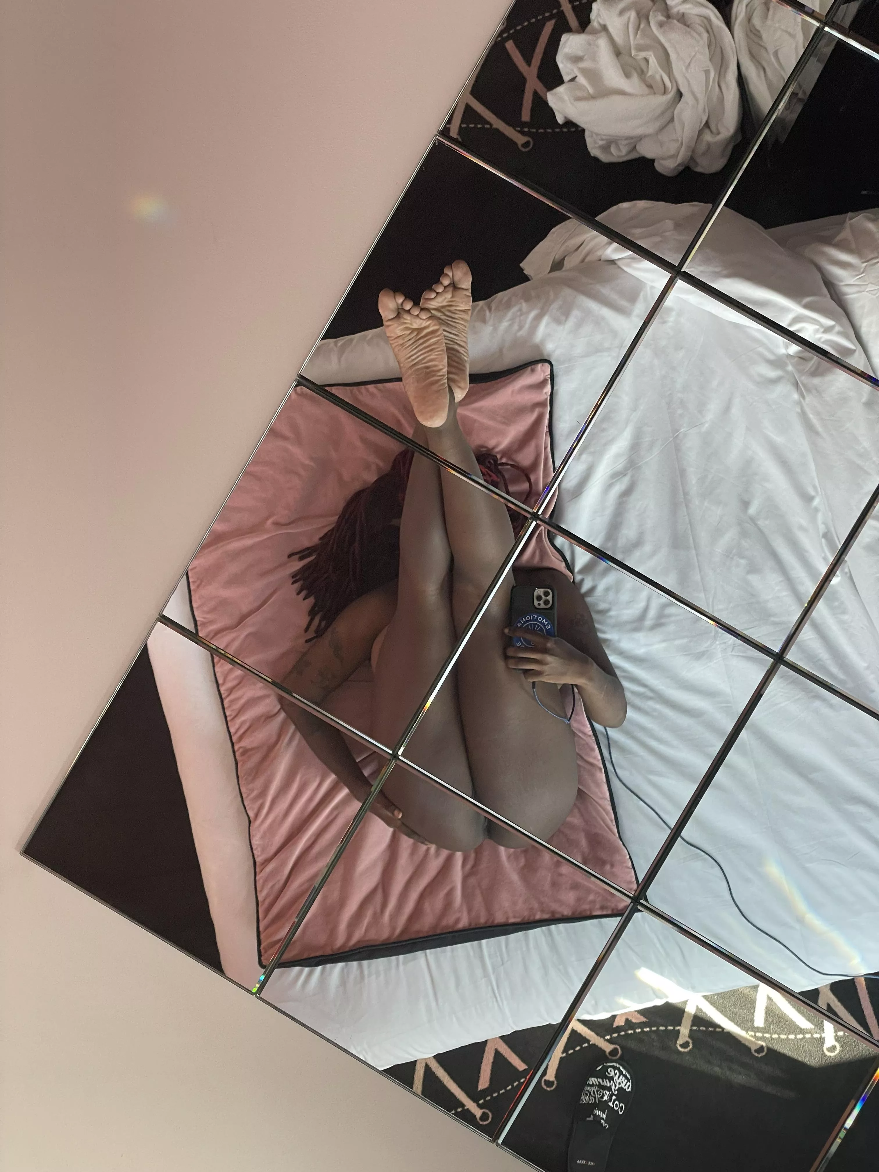 What would you do if you walked in on me like this?