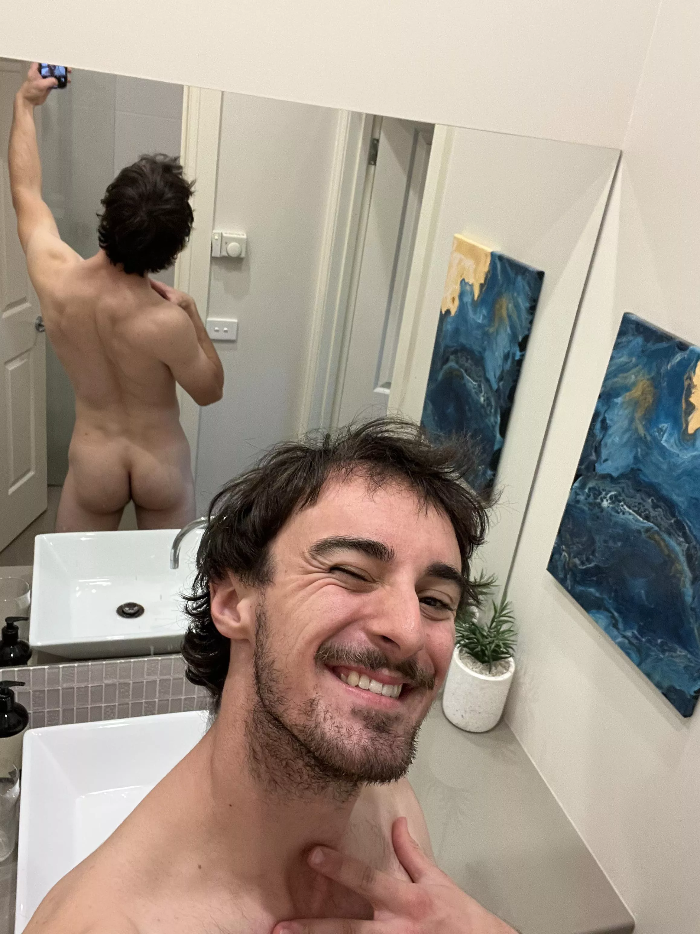 What’s cuter my butt or my smile?