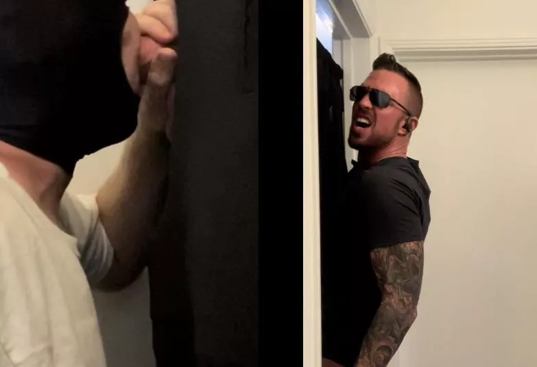 When a straight guy wants head and any hole is a goal 🤤