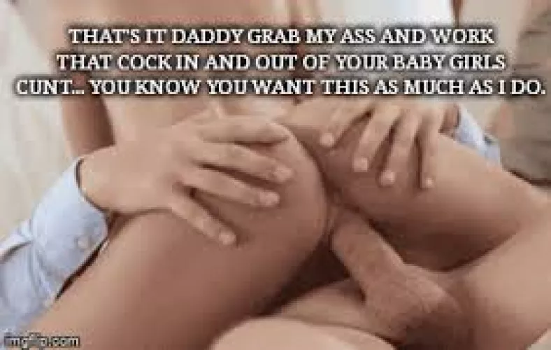 When daddy cant't resist anymore and finally fucks me 😍