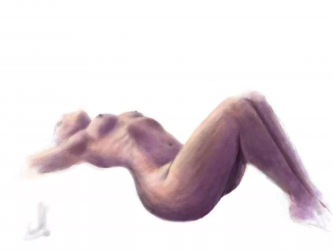 When in Tulum - we recently got married then spent our honey moon in Tulum. I snapped some pics to paint from, this is the start of one.