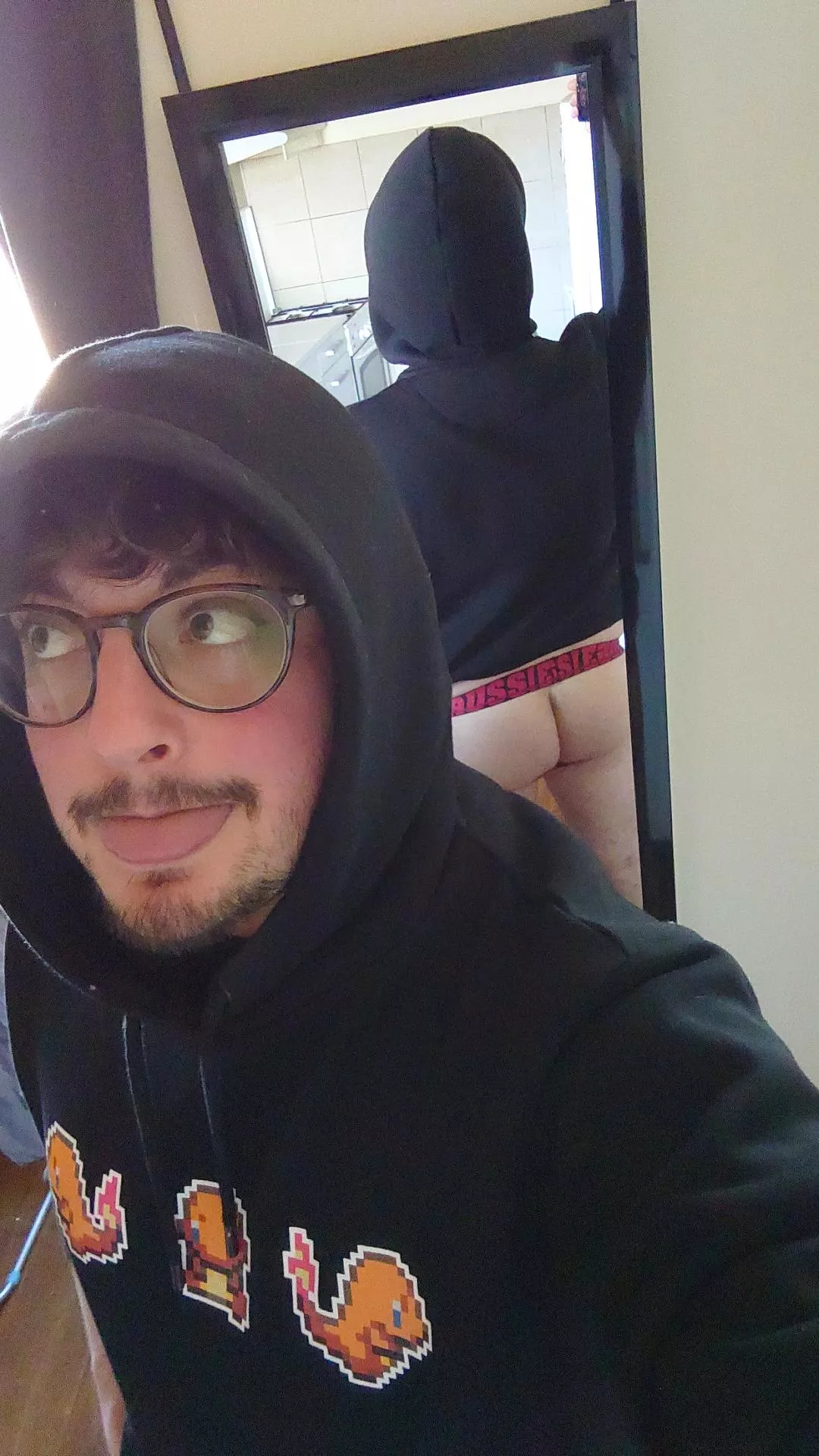 When it's cold but still want to give easy access to your boyfriend 😋