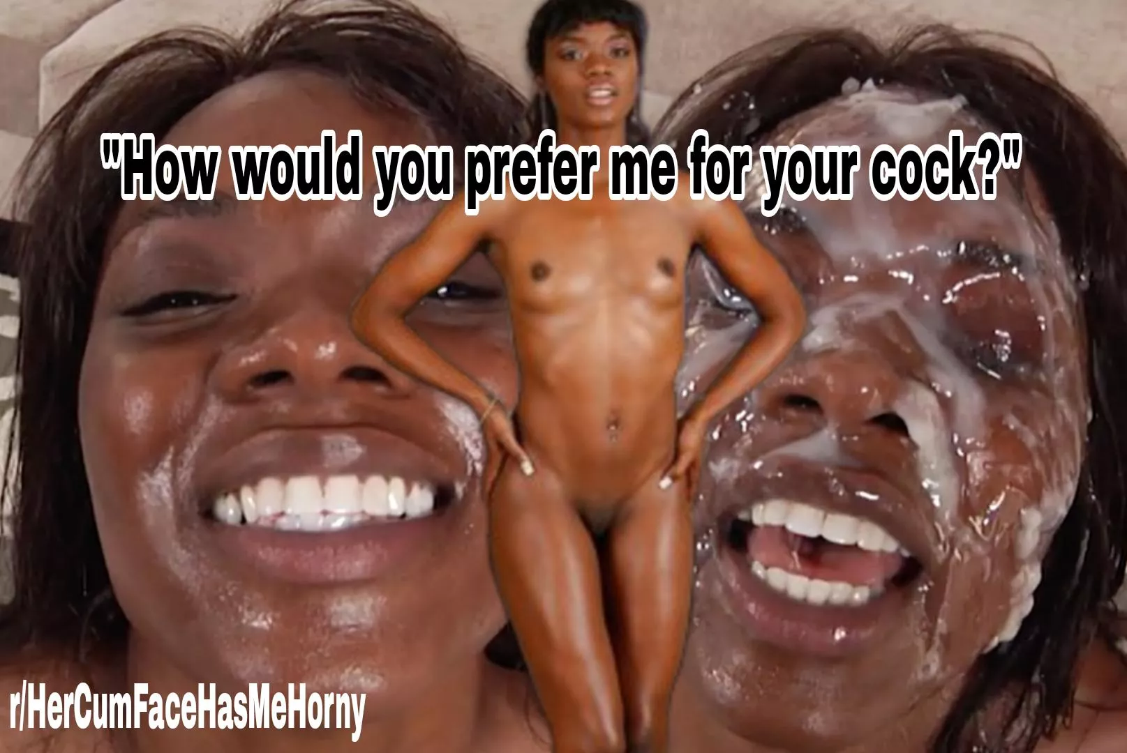 When the Goddess asks, you must answer! And the one on the right