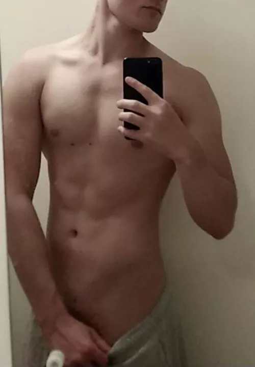 When you catch me about to have a shower x :) m19