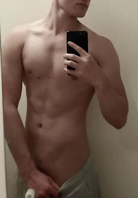 When you catch me about to have a shower x :) m19