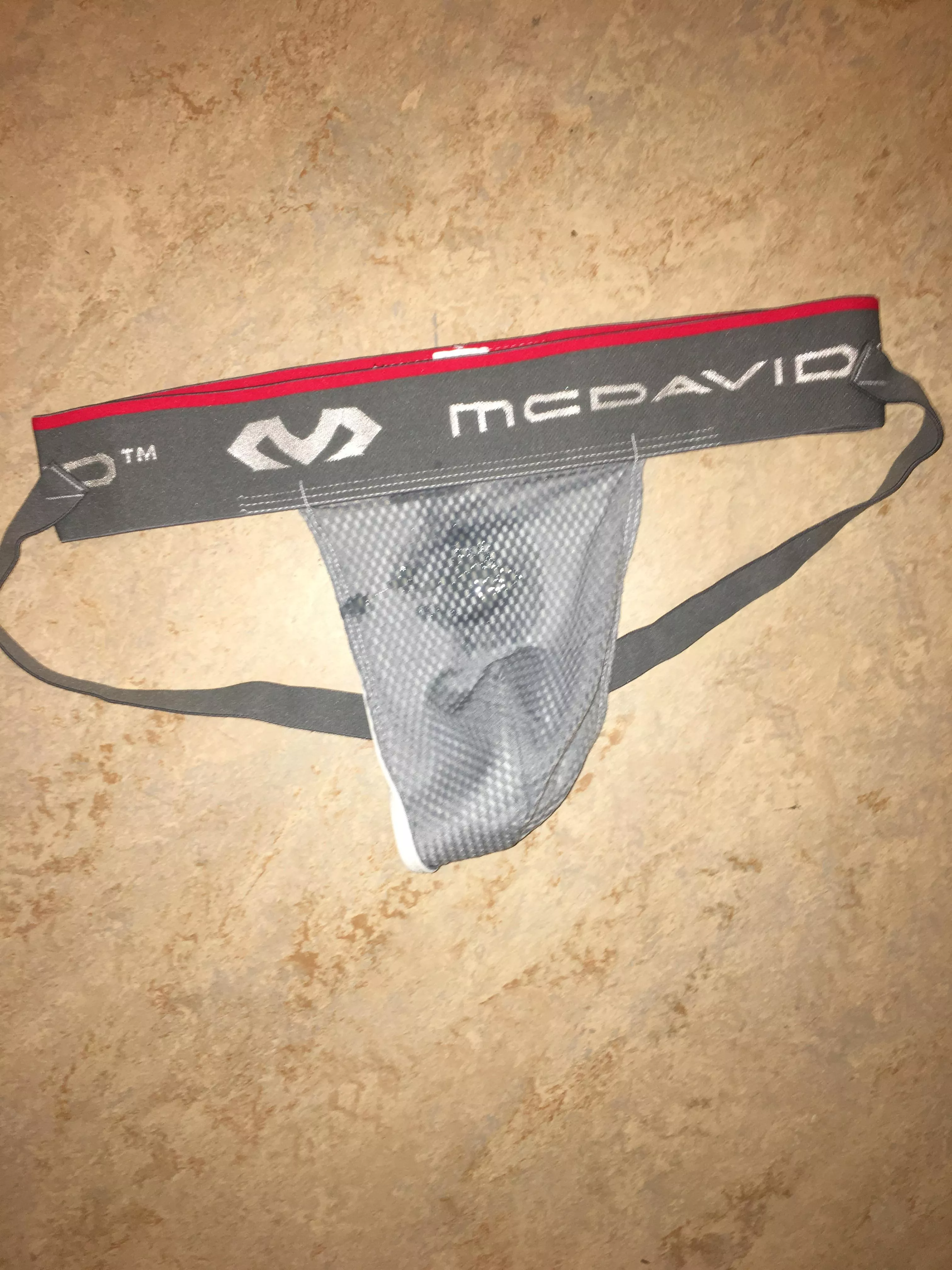 When you find a cum stained jock on the lockerroom floor 🐽