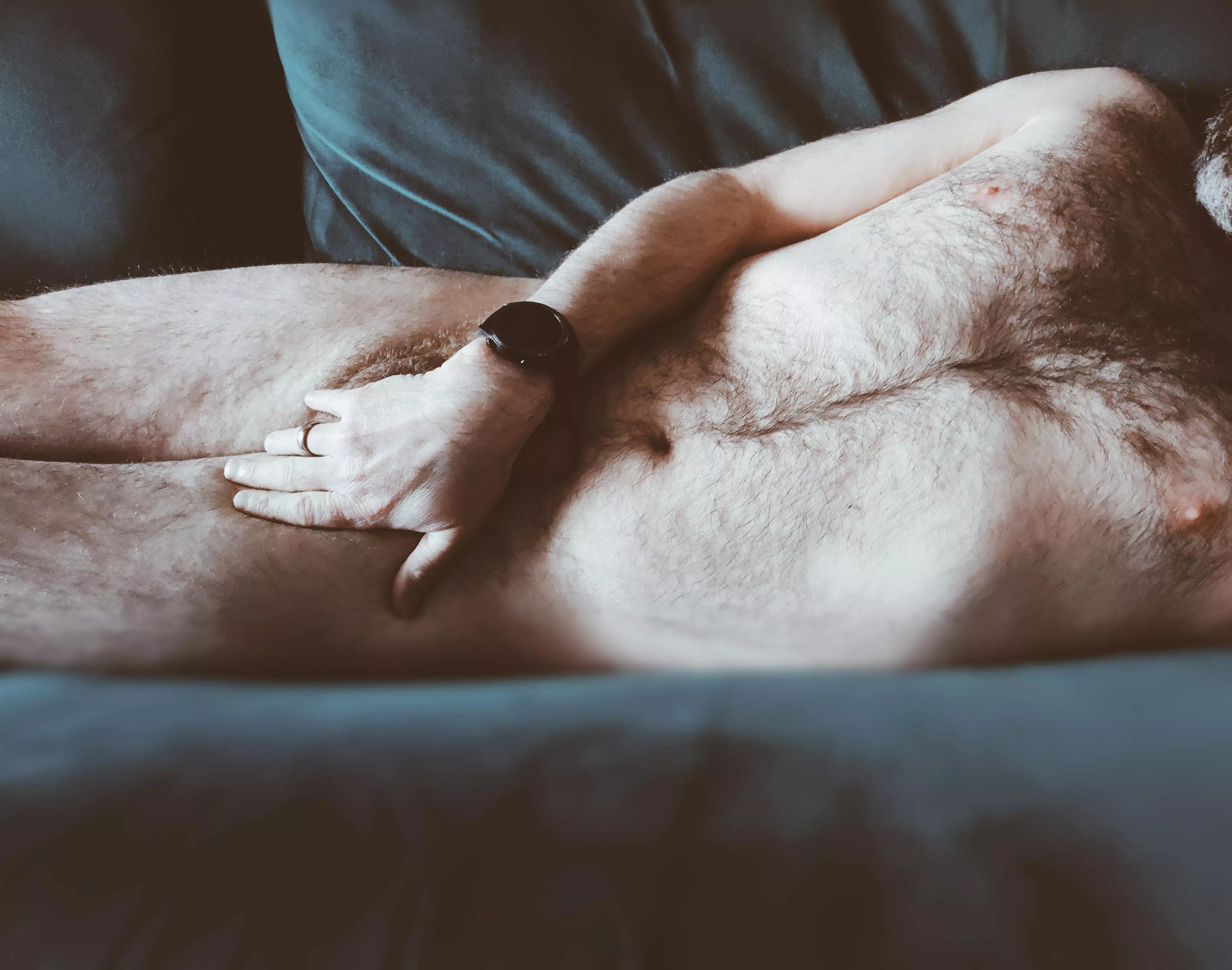 When you're up early it's fun to fool around