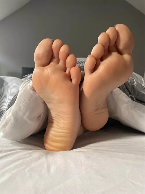 Where’s my coffee and my foot massage?