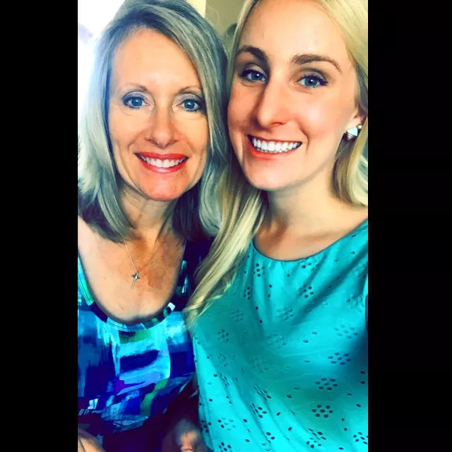 which blonde are you taking? mom or her daughter?