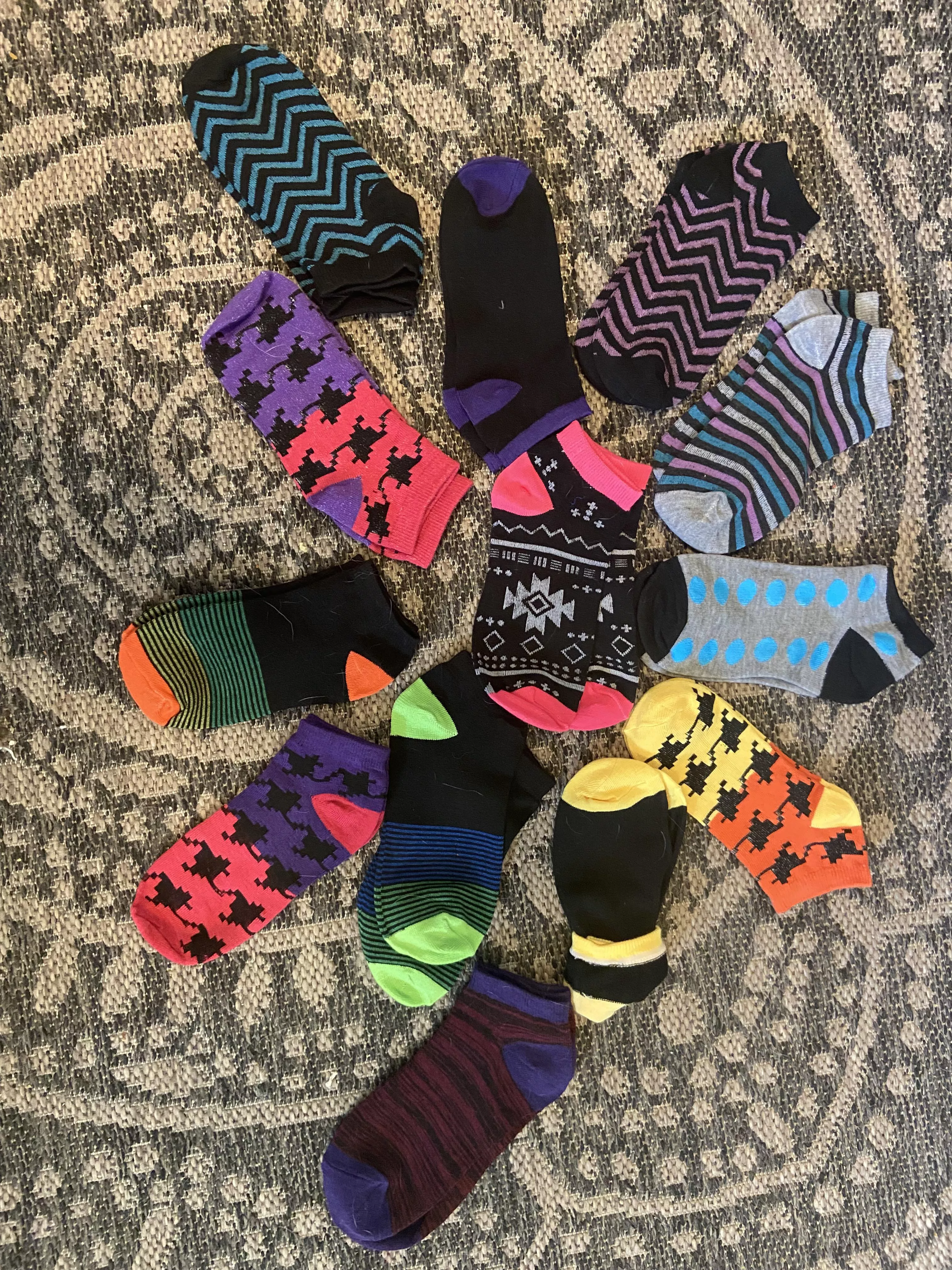 Which color should I Put on NEXT? 😍♥️💙💜💛🖤💚🧦👅