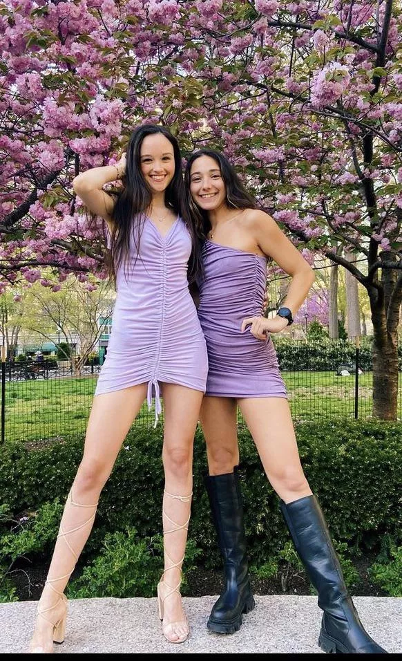 Which lavender dress do you want to cut off these tight bodies? Comment below