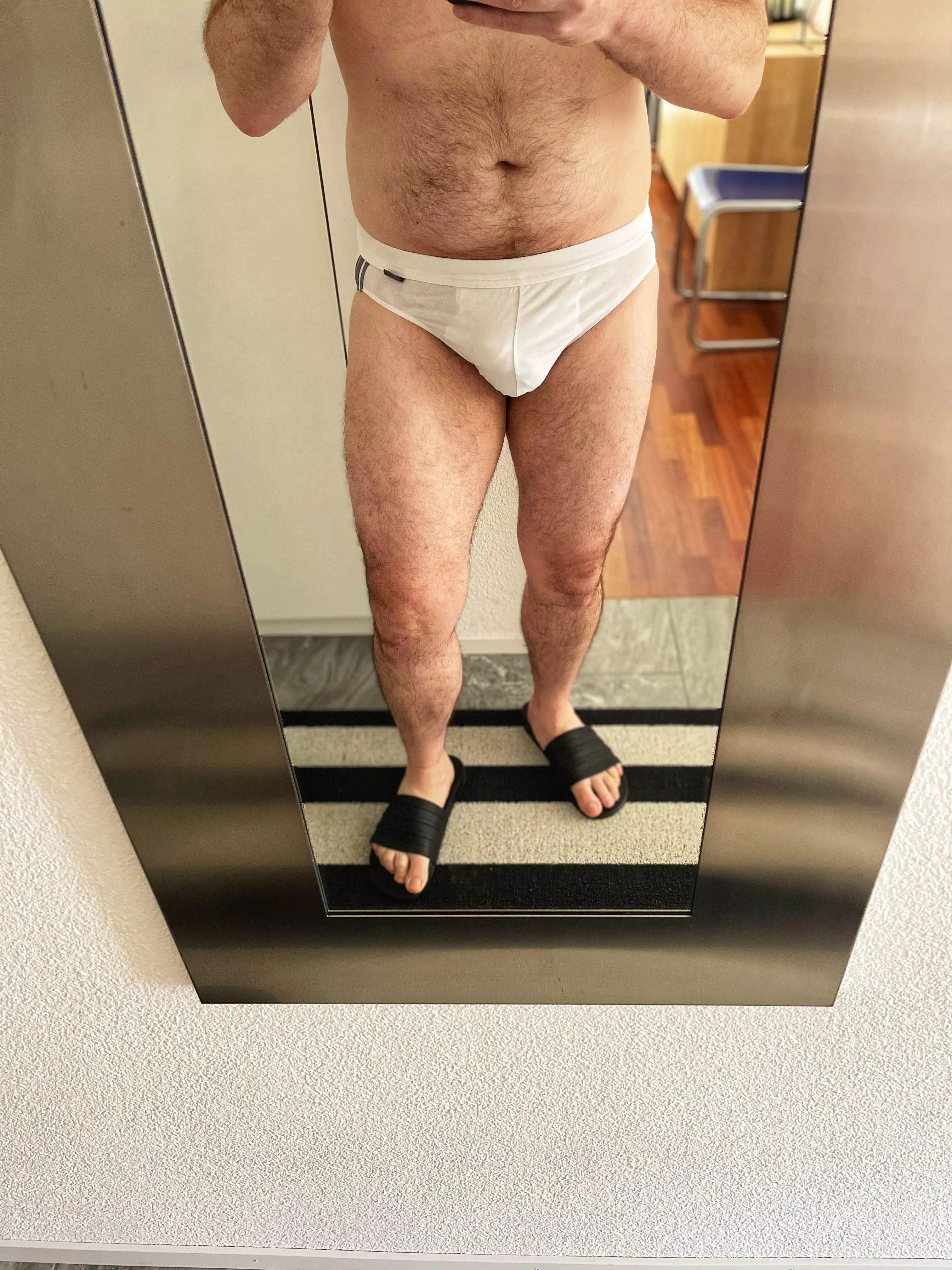 White power briefs 😀