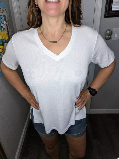 White tshirts are the best....can you tell?