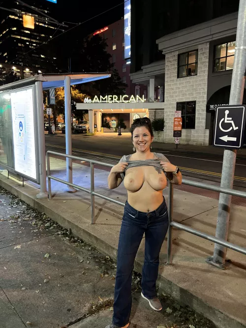 Who doesn’t love a public flashing?