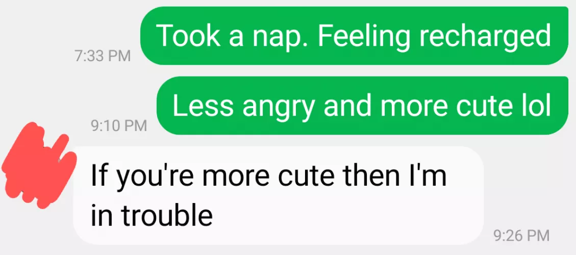 Who doesn't love it when daddy says they're cute?!