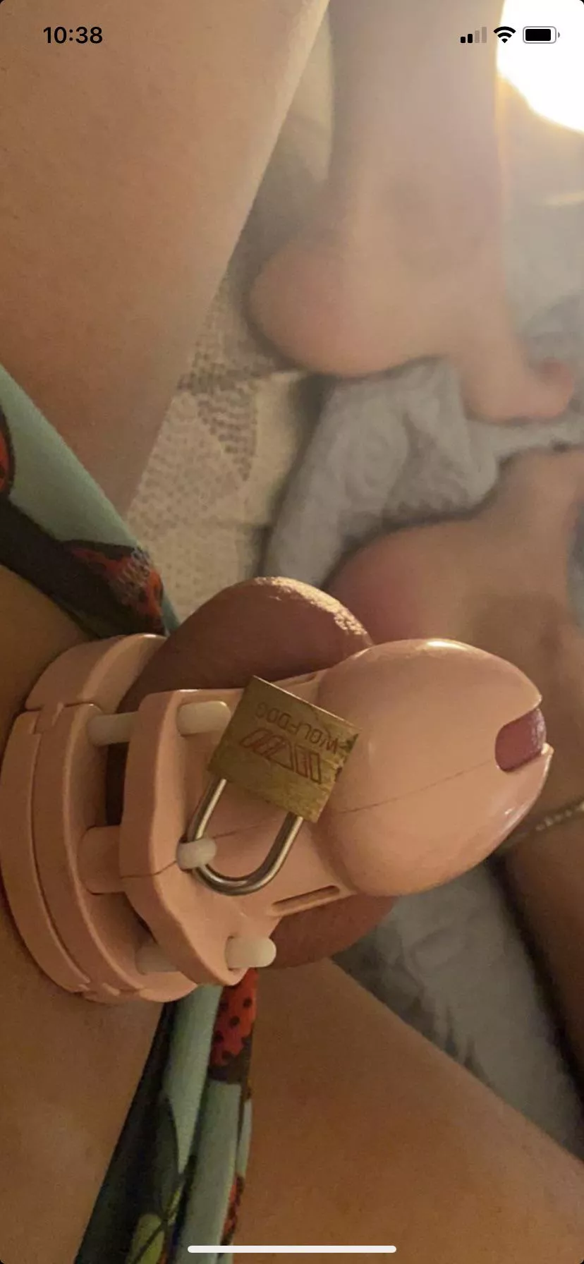 Who thinks I need a much much smaller cage?? Plsss 🔐❣️👑🥵🔐