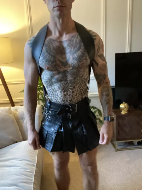 Who wants a daddy who likes leather?