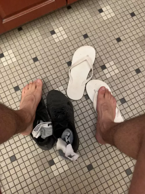 Who wants these sweaty gym socks? π