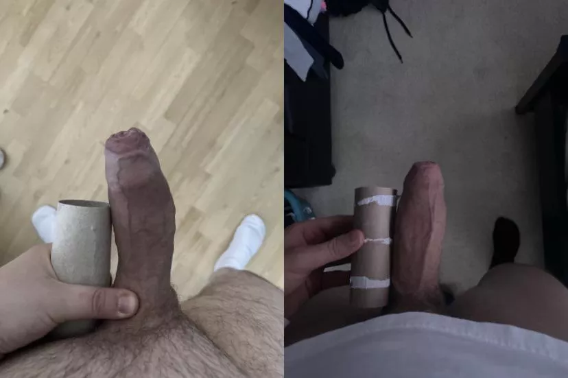 Who’s bigger the guy on the right or me on the left?