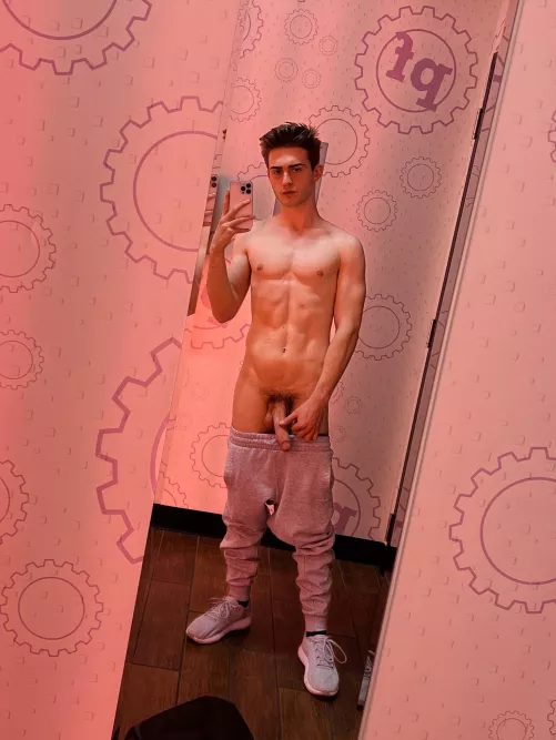 Who’s gonna dare me to jerk off in here?